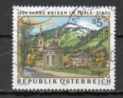 Austria, 1988, Brixen-im-Thale 1200th Anniv, 5s, USED - Used Stamps