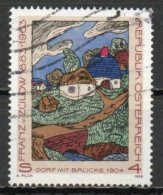 Austria, 1988, Franz Zülow, 4s, USED - Used Stamps