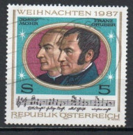 Austria, 1987, Christmas, 5s, USED - Used Stamps