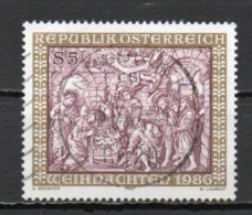 Austria, 1986, Christmas, 5s, USED - Gebruikt