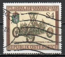 Austria, 1986, Joanneum Styrian Land Museum 175th Anniv, 4s, USED - Oblitérés