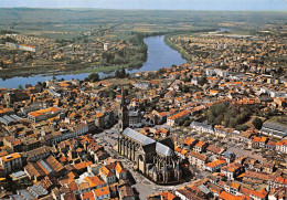 BERGERAC  Magnifique Vue Generale Aerienne De La Ville Avec Sur Fond La Dordogne   24  (scan Recto Verso)MG2833 - Bergerac