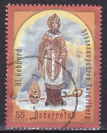 Austria, 2006, Patron Saint St. Gebhard, 55c, USED - Usati