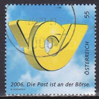 Austria, 2006, Postal Service Initial Stock Offering, 55c, USED - Oblitérés