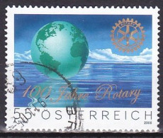 Austria, 2005, Rotary International Centenary, 55c, USED - Usati