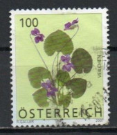 Austria, 2007, Flowers/Violet, 100c, USED - Used Stamps