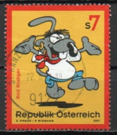 Austria, 2001, Rolf Rüdiger, 7s, USED - Oblitérés