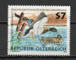 Austria, 2001, Hunting And The Environment, 7s, USED - Gebruikt