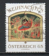 Austria, 2007, Christmas, 65c, USED - Oblitérés