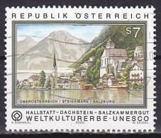 Austria, 2000, UNESCO Heritage Site, 7s, USED - Gebraucht