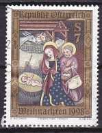 Austria, 1998, Christmas 7s, USED - Usados