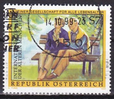 Austria, 1999, International Year Of The Elderly, 7s, USED - Used Stamps
