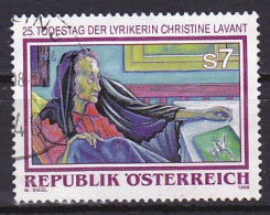 Austria, 1998, Christine Lavant, 7s, USED - Oblitérés