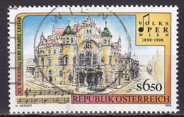 Austria, 1998, Vienna Volksoper & Franz Lahar, 6.50s, USED - Used Stamps