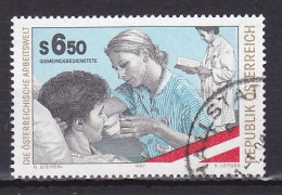 Austria, 1997, Working Environment Nurse, 6.50s, USED - Used Stamps