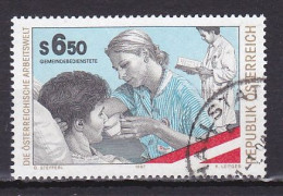 Austria, 1997, Working Environment Nurse, 6.50s, USED - Oblitérés
