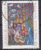 Austria, 1996, Christmas, 6s, USED - Oblitérés