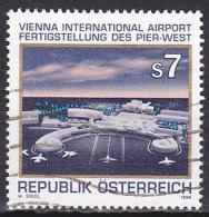 Austria, 1996, Vienna International Airport, 7s, USED - Gebraucht