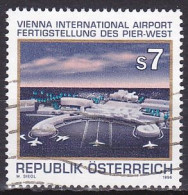 Austria, 1996, Vienna International Airport, 7s, USED - Usados