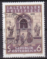 Austria, 1995, Salzburg Festival 75th Anniv, 6s, USED - Used Stamps