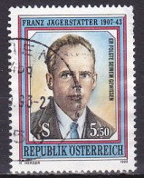 Austria, 1993, Franz Jägerstätter, 5.50s, USED - Usati