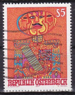 Austria, 1991, Modern Art/The General, 5s, USED - Used Stamps