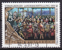 Austria, 1991, Vorarlberg Provincial Exhib, 5s, CTO - Used Stamps