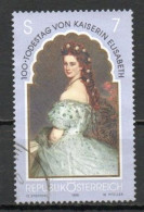 Austria, 1998, Empress Elisabeth, 7s, USED - Gebruikt