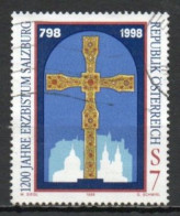 Austria, 1998, Salzburg Archdiocese 1200th Anniv, 7s, USED - Gebruikt