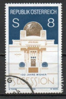 Austria, 1998, Viennese Secession Centenary, 8s, USED - Used Stamps