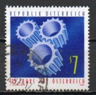 Austria, 1997, Technical Surveyance Assoc. 125th Anniv, 7s, USED - Oblitérés