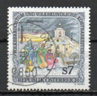 Austria, 1997, Folk Festivals/Three Magi Carolling, 7s, USED - Usati