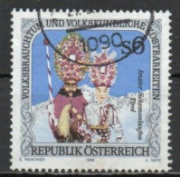 Austria, 1996, Austrian Folk Festival/Schemenlaufen Carnival, 6s, USED - Gebruikt