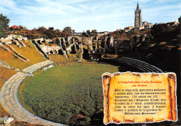 SAINTES Ville Romane L Amphitheatre Gallo Romain 10 (scan Recto Verso)MG2838 - Saintes