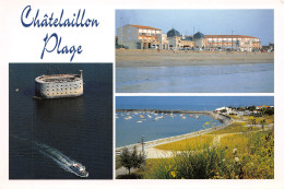 CHATELAILLON PLAGE  Casino Et Plage, Le Port, Le Fort Boyard 1 (scan Recto Verso)MG2840 - Châtelaillon-Plage