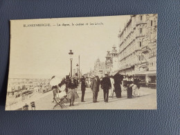 BLANKENBERGHE   LA DIGUE LE CASINO ET LES HOTELS - Blankenberge