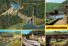 LUTZELBOURG  Vue Générale, Les écluses, Le Viaduc  Sur Le Canal De La Marne Au Rhin     25 (scan Recto Verso)MG2847 - Otros & Sin Clasificación