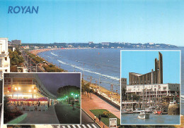 ROYAN  La Plage, Le Port, Le Front De Mer Et L'église    17 (scan Recto Verso)MG2848 - Royan