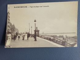 BLANKENBERGHE DIGUE ET PLAGE VERS L ESTACADE - Blankenberge