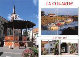 ILE DE RE  LA COUARDE Le Kiosque, Le Port Et Les Ruelles Fleuries    14 (scan Recto Verso)MG2850 - Ile De Ré