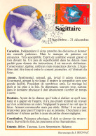 Signe Astrologique De L'an 2000 SAGITTAIRE Oblitération Et Timbre De L'an 2000 J.RIGNAC  44 (scan Recto Verso)MG2850TER - Astrologie