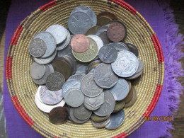 Lot World Coins With Some Silver - 1 Kg With Packaging = 900 - 950 Gr - Vrac - Monnaies