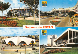 ROYAN Vues Du Casino, Le Front De Mer, Le Marché Le Palais Des Congrès   28 (scan Recto Verso)MG2851 - Royan