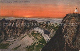 11737278 Pilatus Kulm Hotel Bei Sonneuntergang Pilatus  - Autres & Non Classés