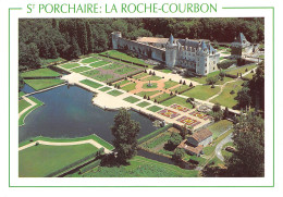 SAINT PORCHAIRE  Vu Du Ciel Du Château De La Roche-courbon Et Ses Jardins   31 (scan Recto Verso)MG2854 - Other & Unclassified