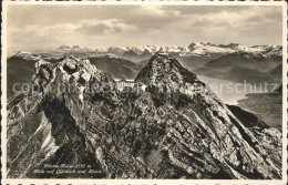 11737241 Pilatus Kulm Mit Vierwaldstaettersee Und Alpen Saentis Glaernisch Pilat - Otros & Sin Clasificación