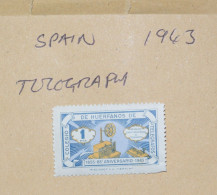 SPAIN  STAMPS  Telegraph 1943 ~~L@@K~~ - Gebruikt