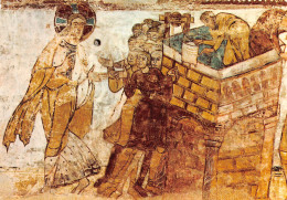 SAINT SAVIN  Peinture Murale De La Voûte De La Nef Construction De La Tour De Babel   13 (scan Recto Verso)MG2858 - Saint Savin