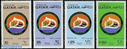 Qatar 1980 Hedschra 4v, Mint NH, Science - Weights & Measures - Qatar