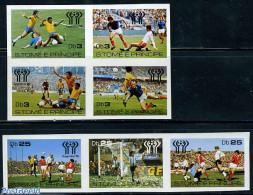 Sao Tome/Principe 1978 World Cup Football 7v Imperforated, Mint NH, Sport - Football - São Tomé Und Príncipe